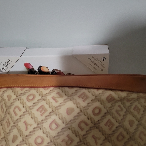 Dooney & Bourke Beige Satchel - Picture 11 of 14